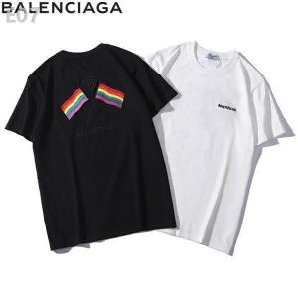 ぐっと鮮度がアップ Tシャツ/ティーシャツ こなれ感を引き立たせ バレンシアガ BALENCIAGA 2色可選
