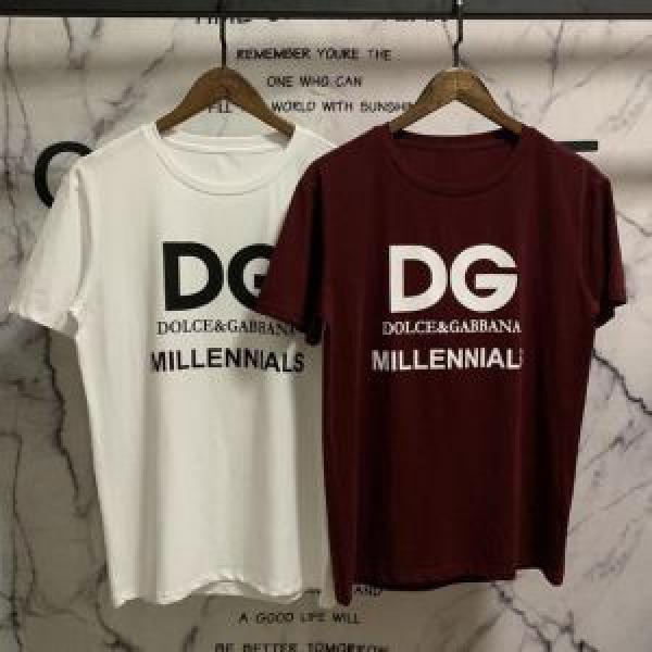 2026年の夏のマスト Tシャツ/ティーシャツ ドルチェ＆ガッバーナ Dolce&Gabbana 2色可選 春夏に役立つカジュアル