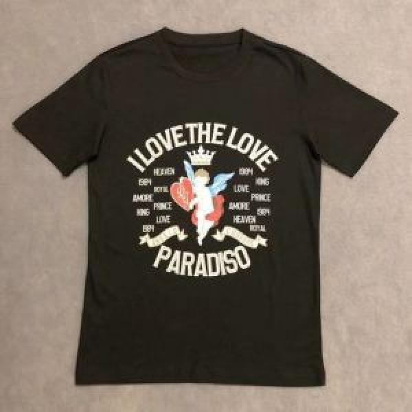 2色可選 Tシャツ/ティーシャツ風通しの良いフレア  ドルチェ＆ガッバーナ Dolce&Gabbana オシャレな印象に