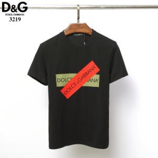 切りっぱなしデザイン ドルチェ＆ガッバーナ Dolce&Gabbana 2色可選 Tシャツ/ティーシャツ 大人のカジュアルスタイル