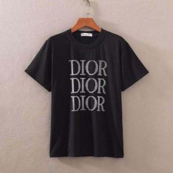 スタイルを綺麗に ディオール DIOR オシャレ上級者に 2色可選 Tシャツ/ティーシャツ 今季流行りの人気新作