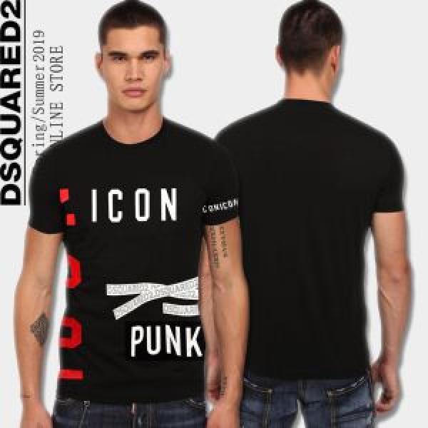 2026年の春夏に着たい ディースクエアード DSQUARED2 透け感優しいTシャツ/ティーシャツ 2色可選