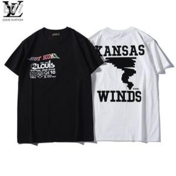 ルイ ヴィトン LOUIS VUITTON 季節感をプラス人気商品 2色可選 Tシャツ/ティーシャツ 目を引く存在感抜群