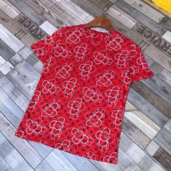 Tシャツ/ティーシャツ ルイ ヴィトン LOUIS VUITTON 大人のこなれた着こなし2色可選  抜け感のある夏着物