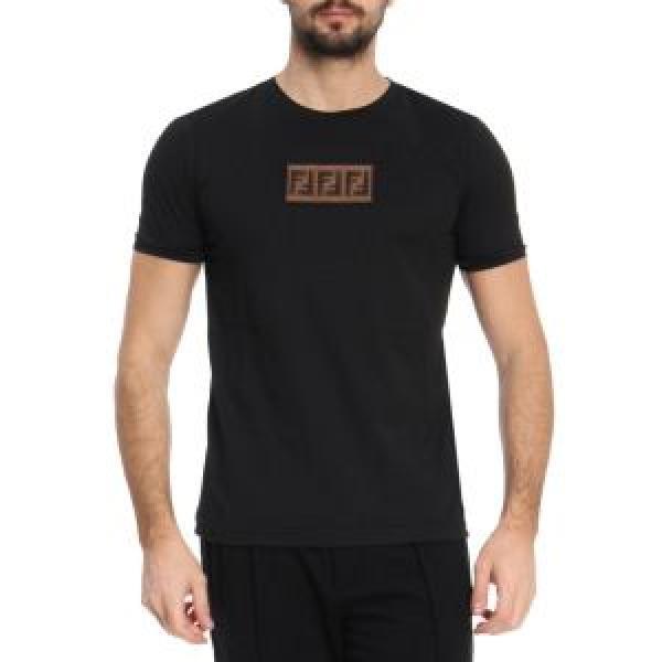 2026即旬な装いに 2色可選 夏の王道　適度な上品さ FENDI フェンディ半袖Tシャツ