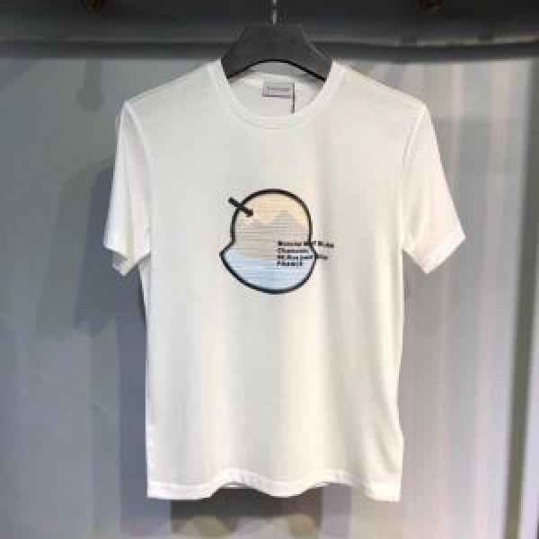 高級感が好評です MONCLER モンクレール 半袖Tシャツ 2色可選 2026春夏も引き続き人気セール