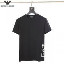 アルマーニ今年もトレンド  ARMANI カジュアルさ 2色可選 Tシャツ/ティーシャツ サラサラの着心地