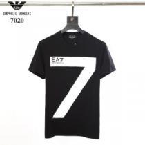 爽やかな色合い 2色可選今季のトレンド人気新作  Tシャツ/ティーシャツ アルマーニ ARMANI 好印象な上品スタイル
