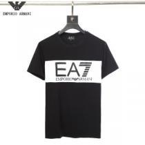 爽やかすぎない大人の印象に アルマーニ ARMANI 2色可選 Tシャツ/ティーシャツ 軽やかな素材感