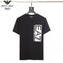 ARMANI アルマーニ 優しげ人気アイテム  夏大人気のアイテム  Tシャツ/ティーシャツ 2色可選
