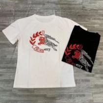 シンプルながら切れ味のいい バーバリー Tシャツ/ティーシャツ  BURBERRY 清涼感とカジュアルスタイル 2色可選