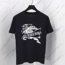 知的優秀アイテム バーバリー夏の王道　適度な上品さ  BURBERRY 2色可選洗練されたスタイル  Tシャツ/ティーシャツ