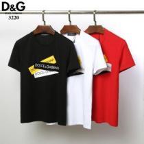 目を引く存在感抜群Dolce&Gabbana  魅力的な今年らしい Tシャツ/ティーシャツ ドルチェ＆ガッバーナ  3色可選