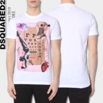 カジュアルさ  Tシャツ/ティーシャツ 爽やかさ 2色可選 ディースクエアード DSQUARED2 サラサラの着心地
