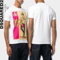 2色可選 今年もトレンド ディースクエアード DSQUARED2 リッチな印象に Tシャツ/ティーシャツ