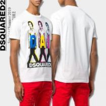 透け感優しい 2色可選 ディースクエアード DSQUARED2 大人っぽく仕上げ Tシャツ/ティーシャツ