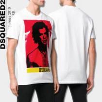 カジュアルさ  サラサラの着心地 Tシャツ/ティーシャツ 2色可選 ディースクエアード DSQUARED2