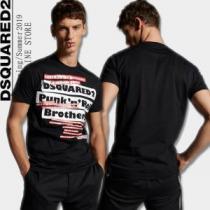今っぽいトレンド  2色可選 Tシャツ/ティーシャツ ディースクエアード夏っぽさ新作アイテム DSQUARED2