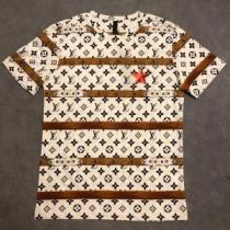 LOUIS VUITTON ルイ ヴィトン  夏らしい爽やかさ 2色可選 Tシャツ/ティーシャツ 鮮度が手に入る