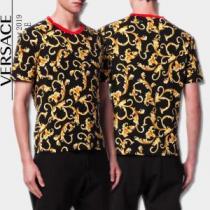 抜け感のある夏着物 春夏らしい華やか VERSACE ヴェルサーチ 半袖Tシャツ ぐっと鮮度がアップ