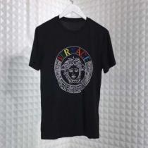 抜け感のある夏着物 大人のカジュアルスタイル VERSACE ヴェルサーチ 半袖Tシャツ 2色可選