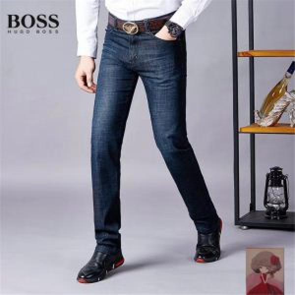 ヒューゴボス HUGO BOSS 2026夏ファション新品 デニムパンツ  季節をまたい新作アイテム