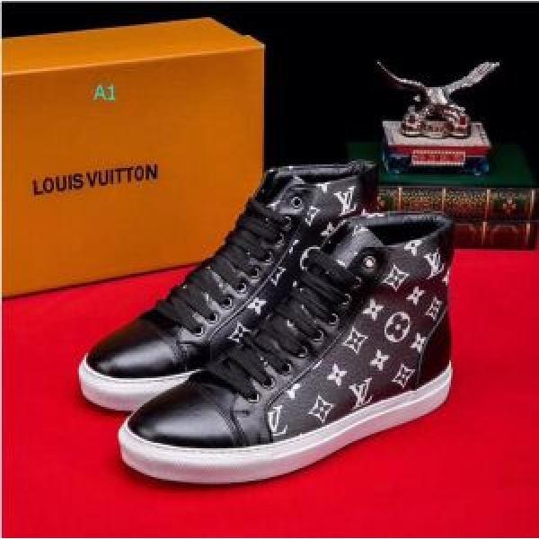 キレイめ感が強い LOUIS VUITTON ルイ ヴィトン ハイトップシューズ 《2025年》今、注目のストリート 3色可選