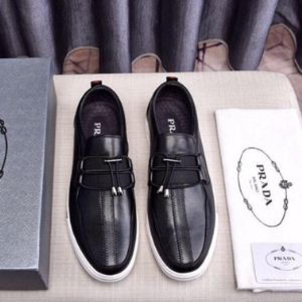 2025春夏は人気定番 人気ストリートブランド新品 暑い季節も大活躍 PRADA プラダ カジュアルシューズ