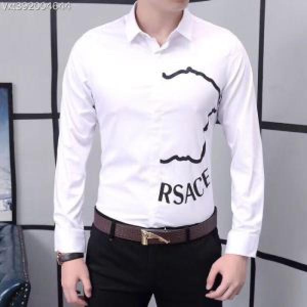 洗練されたスタイル 2025年春夏流行ファッション 長袖 /ロンT/ロングT/ロングTシャツ  ヴェルサーチVERSACE
