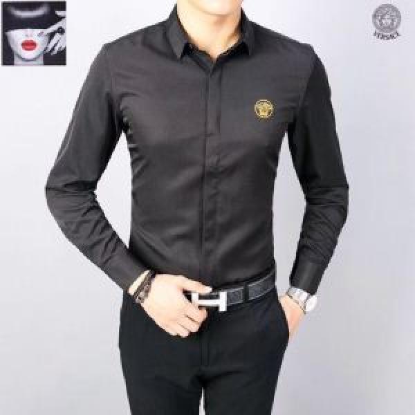 定番のスタイル春夏限定 2色可選 ヴェルサーチVERSACE 長袖 /ロンT/ロングT/ロングTシャツ2025夏ファション新品