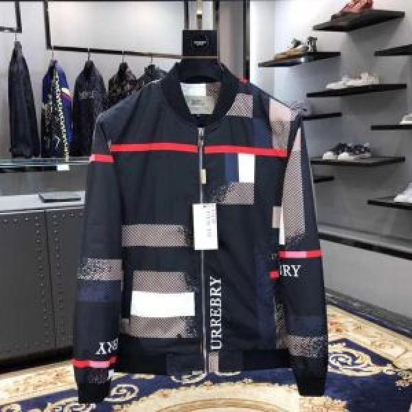 落ち着きのある バーバリー上品なカジュアルコーデに BURBERRY ブルゾン 2026魅力的な新作