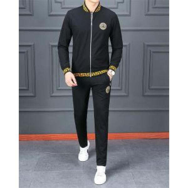 VERSACE超稀少 上下セット 2026夏ファション新品 最終価格セールヴェルサーチ