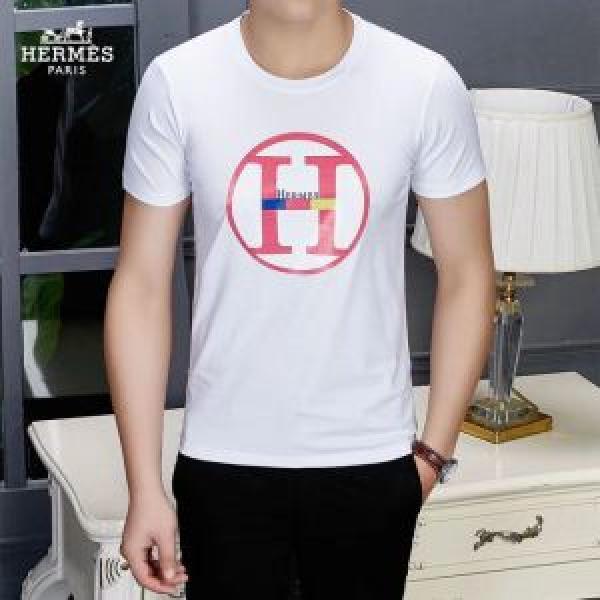 2色可選 大人の余裕が漂う エルメス HERMES 【2026春夏】最新コレクション Tシャツ/ティーシャツ