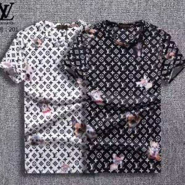 Tシャツ/ティーシャツ 2色可選 ルイ ヴィトン 2026年春夏流行ファッション LOUIS VUITTON 知的優秀アイテム