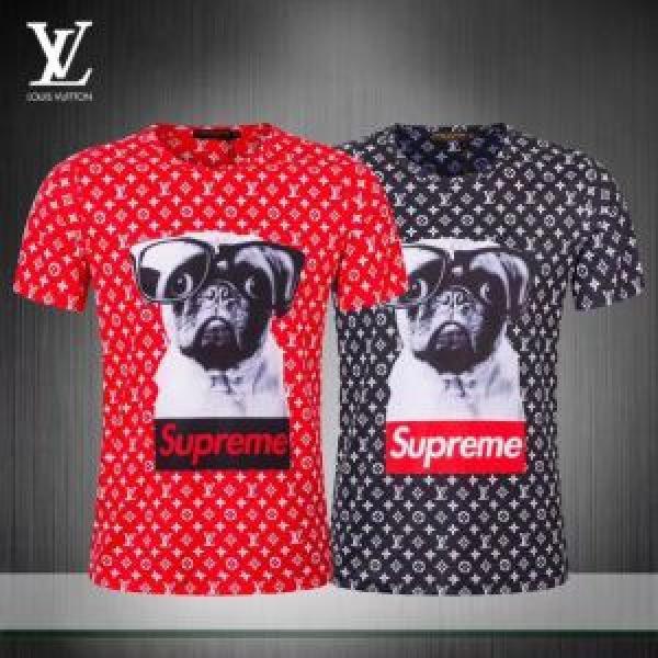 2色可選 オシャレ上級者に ルイ ヴィトン LOUIS VUITTON Tシャツ/ティーシャツ  2026夏ファション新品