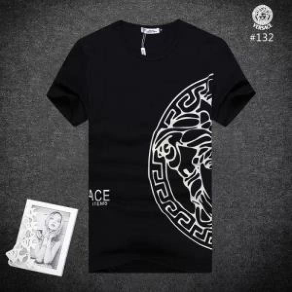 ヴェルサーチVERSACE今年の正解大人気新作  Tシャツ/ティーシャツ 3色可選 2026年の夏のマスト