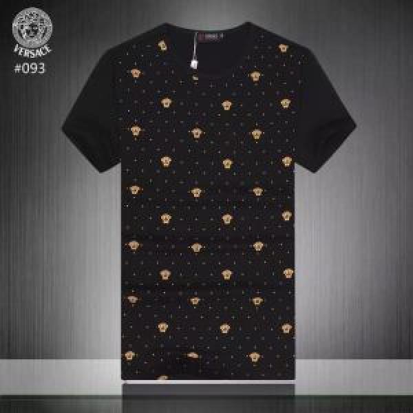 2025年春夏のトレンドアイテム ヴェルサーチVERSACE Tシャツ/ティーシャツ 3色可選 ぐっと鮮度がアップ