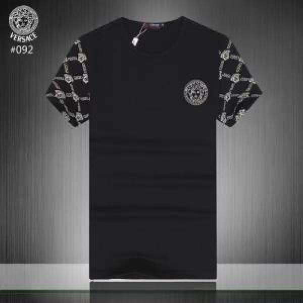 夏のフレッシュな気分に ヴェルサーチVERSACE Tシャツ/ティーシャツ 3色可選 大人可愛いスタイル