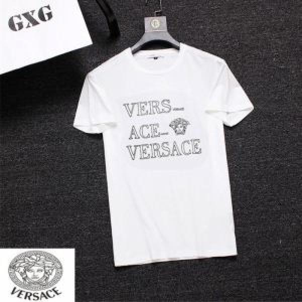 ヴェルサーチVERSACE  2026夏色っぽさ Tシャツ/ティーシャツ 3色可選 春夏らしい華やか