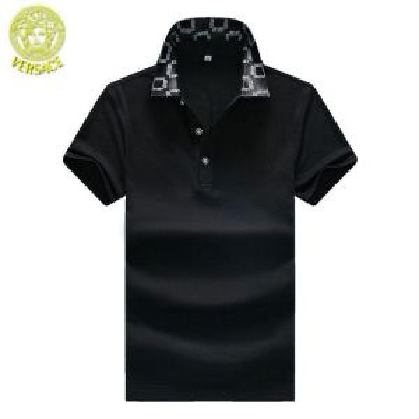 シンプルながら切れ味のいいTシャツ/ティーシャツ 2026春夏は人気定番  ヴェルサーチVERSACE  3色可選