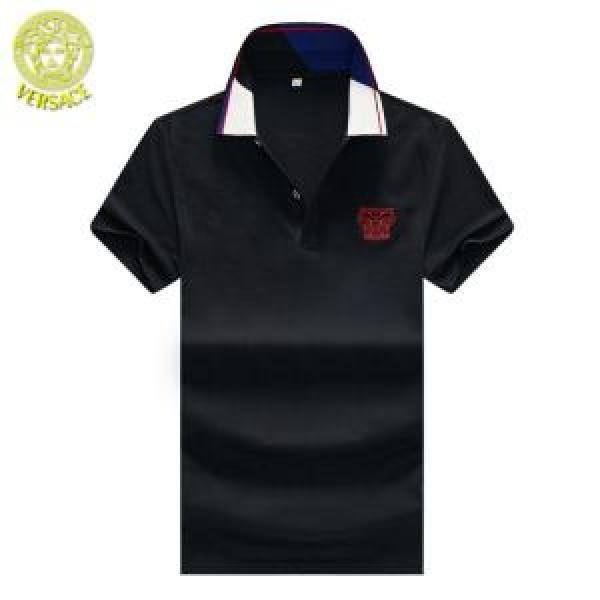Tシャツ/ティーシャツ きちんと感が抜群 ヴェルサーチVERSACE 2026春夏のトレンド新商品  3色可選