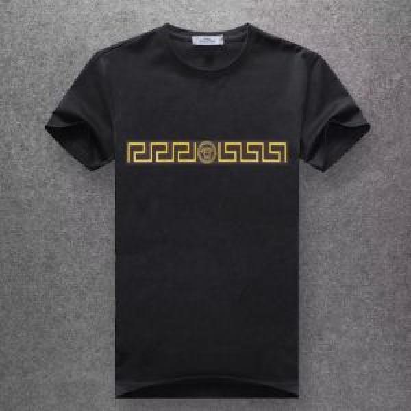 ヴェルサーチVERSACE今年流大人っぽさ  Tシャツ/ティーシャツ 多色可選 2025春夏トレンドアイテム