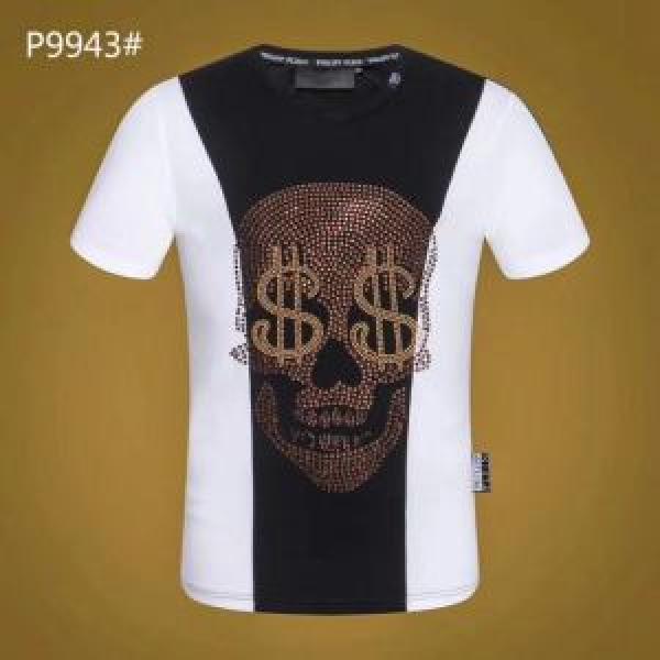 PHILIPP PLEIN 【2025春夏】最新コレクション Tシャツ/ティーシャツ フィリッププレイン  大人の余裕が漂う