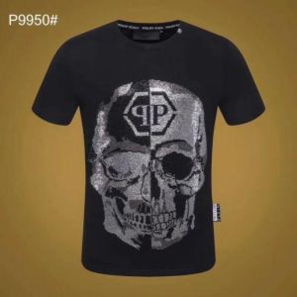 フィリッププレイン PHILIPP PLEIN  春夏らしい華やか Tシャツ/ティーシャツ 2025夏色っぽさ