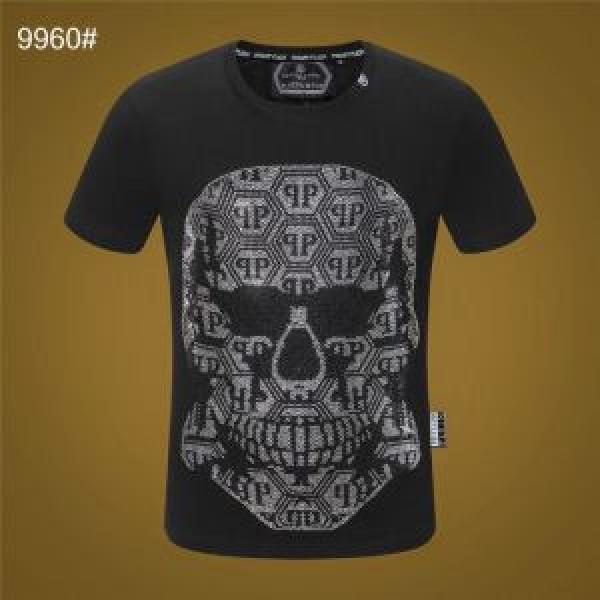 フィリッププレイン PHILIPP PLEIN 大人っぽく仕上げ Tシャツ/ティーシャツ 春夏の流行り2025新品