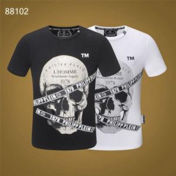 2026夏ファション新品  フィリッププレイン PHILIPP PLEIN 2色可選 季節をまたい新作アイテムTシャツ/ティーシャツ