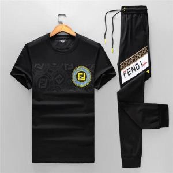 定番が欲しい方  上下セット2色可選 2026限定 男性に人気 FENDI フェンディ 新商品☆完売必至