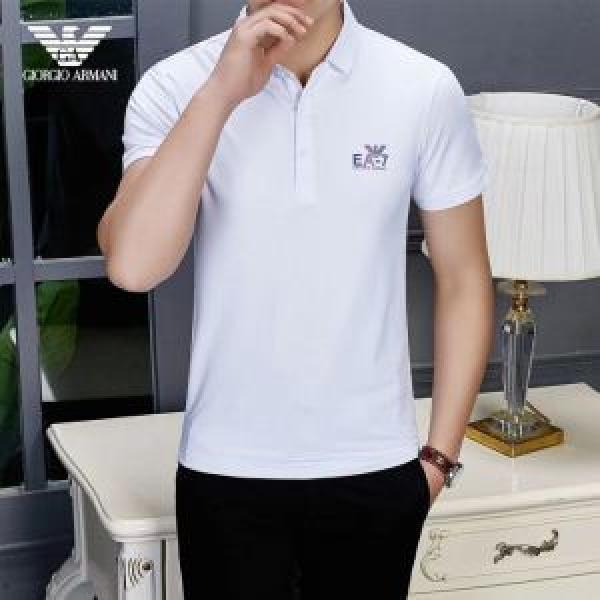 ARMANI アルマーニ  半袖Tシャツ 2色可選 2026年春夏シーズンの人気 オシャレ印象で人気の高い
