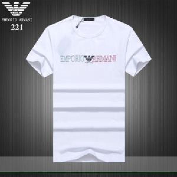 ARMANI アルマーニ  半袖Tシャツ 3色可選 今流行りの最新コレクション 2026SSのトレンド商品