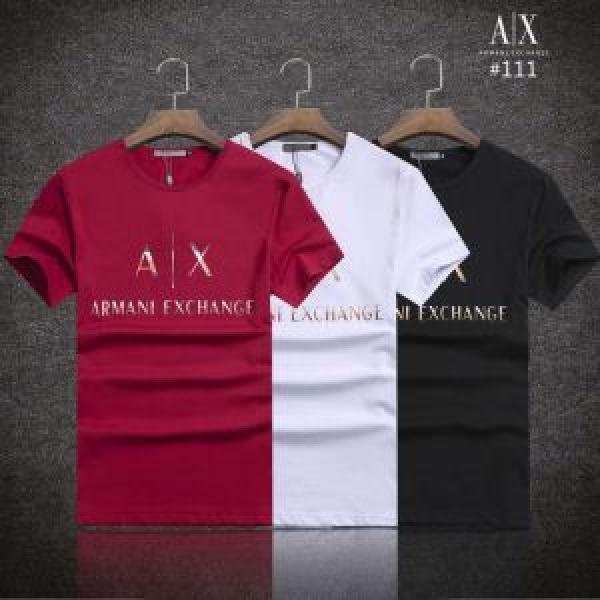 ARMANI アルマーニ  半袖Tシャツ 3色可選 抜け感のある夏着物 2026春夏も引き続きトレンド
